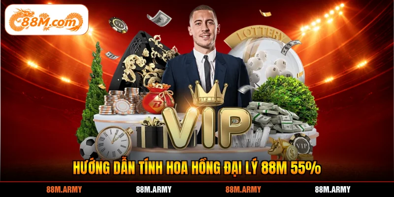 Hướng dẫn tính hoa hồng đại lý 88M 55%
